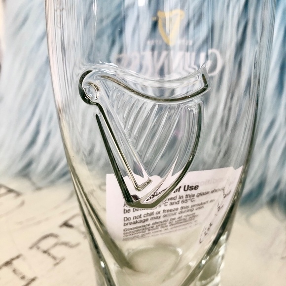 Guinness, Beer Glasses, 13oz, Set of 6, With Embossed Harp Logo, New In‎ Box - Picture 11 of 16